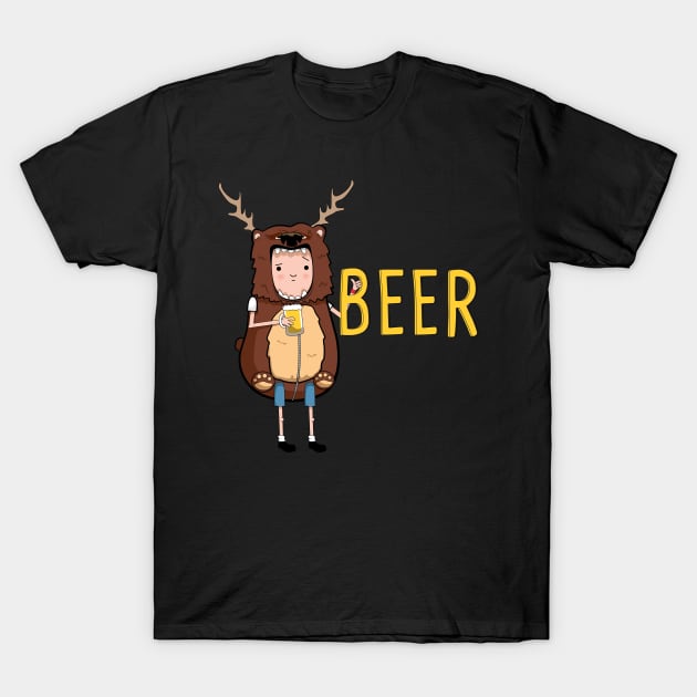 Beer T-Shirt by Junit151